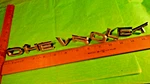 BW99 Chevrolet Truck Hood Nose Letter Emblems Vintage 1967-8 Chevy C/K-10 C/K-20. Fixed Price $99.99.