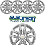 2019-2021 Chevrolet Silverado 1500 # IMP432X 18" Chrome Wheel Skins SET/4. Fixed Price $109.99.