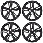 Set Of 4 16" 5 Dbl Spoke Wheel Covers For 2018-2023 Nissan Kicks Gloss Black. Fixed Price $90.95.