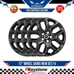 New 17" Wheel Skins SET/4 For 2015-2018 Jeep Renegade Latitude. Fixed Price $63.53.