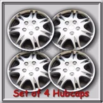 15" Silver Mitsubishi Galant Hubcaps 1999-2003 Replacement Wheel Covers Set Of 4. Fixed Price $100.00.