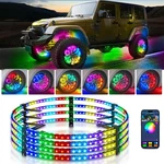 4RINGS 15.5" Brightest Rgb Chasing Flow For Car Truck Led Wheel Rim Lights. Fixed Price $150.29.