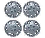 Universal 955 Silver Style Hub Cap Wheel Snap On Cover Abs 14 Inch- Set Of. Fixed Price $50.97.