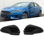 Set Gloss Black Side Rear Wing Mirror Cover Caps 2013-2019 Ford Fusion. Fixed Price $31.34.
