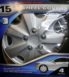 Classic Series 15 Easy Install Automobile Wheel Covers Set Of 2. Fixed Price $15.99.