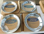 Nos Oem Ford 1970 Mustang + Maverick Trim 14X6" Wheels Set. Fixed Price $379.00.