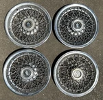 Oem Set 14" Wire Hub Cap Wheel Covers 1978-79 Buick Regal. Fixed Price $200.00.