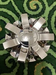 U2 Wheel Rim Center Cap Chrome Part# CS377-2P 1PIECE 6-1/4 Od. Fixed Price $24.99.