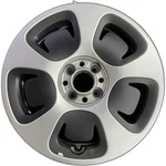 Rear Fiat-lancia Silver And Black Insert 500 Oem Wheel 15 Rim 61699A. Fixed Price $299.97.