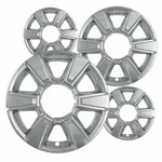 Set Of 4 Chrome 17 Inch Impostor Wheel Skins For 10-13 Gmc Terrain Rim Covers. Fixed Price $86.95.
