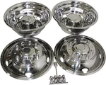 19.5 Inch Stainless Steel Wheel Simulators 2005-2025 Ford F450 F550 Truck.... Fixed Price $360.90.