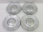Kia Rio 2004-2009 Silver Center Caps Set Of 52960 1G300 74580 Oem. Fixed Price $90.00.