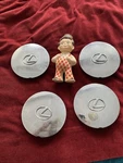 Lexus Custom Chrome Wheel Center Cap Has Light Pitting Set Of 4. Fixed Price $29.00.