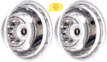 16" 16.5" Trailer Lug Bolt On Dual Wheel Simulator Two Rim Liner Covers. Fixed Price $255.20.