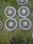 1982-1988 Oldsmobile Cutlass 14" Spoke Hubcap (4) Factory Oem Wire Wheel Cover. Fixed Price $125.00.