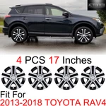 Pcs Inches Hubcaps For 2013-2018 Toyota RAV4 R17 Wheel Rim Covers Lacquer. Fixed Price $57.64.