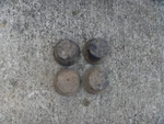 Oem Factory 05-19 Polaris 200 Phoenix Set Of 4 Wheel Hub Center Caps. Fixed Price $25.20.