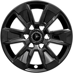 One Single 2019-2026 Gmc Sierra 1500 Sle 17" Gloss Black Wheel Skin # IMP-436BLK. Fixed Price $34.99.