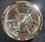 (qty 2) Phoenix Usa Quick Liner Rear QS16AR Polished Stainless Steel 16" Lug. Fixed Price $160.99.