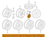 Gmc Oem 07-09 Acadia Wheels-center Cap 9596173. Fixed Price $50.43.