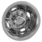 Chevy Gmc 16" Truck Motorhome Dually Wheel Simulators Rear Pair Snap On Hubcaps. Fixed Price $188.99.