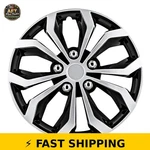 Pilot Spyder 16 Inch Black & Silver Hubcap Wheel Covers - Set Of 4. Fixed Price $112.99.
