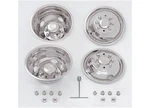 Phoenix Usa GDF17 99-02 Ford F350 Dually 16" 8LUG 4HH Dotliner Simulator Set. Fixed Price $300.08.