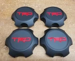Toyota Trd Matte Black Center Cap Set Tacoma 4RUNNER Fj Cruiser PTR20-35111-BK. Fixed Price $75.66.