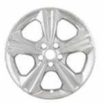 Coast Cover - 17 Inch 5 Spoke Chrome Set Of 4 Not Steel Wheels. Fixed Price $93.89.