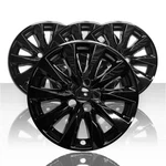 Black 17" Wheel Skins Full Rim Covers Hub Caps For Toyota Camry Le 2018-2024. Fixed Price $87.99.