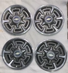 1977 - 1988 Chevy 15" Oem Blazer Suburban C10 C20 Pickup Van Wheel Covers Set. Fixed Price $154.99.