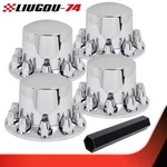 Rear Wheel Axle Hub Kit Semi Abs 33MM Nut Covers Plastic Set Of 4. Fixed Price $164.66.
