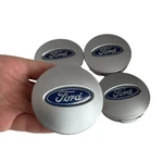 4X Ford Wheel Center Caps Blue On Matte Silver Flex Ranger Taurus Explorer. Fixed Price $33.33.