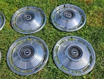 Set Of 1966 Chevelle 1967 Nova 14" Hubcaps Wheel Covers Chevy Ii One. Fixed Price $99.00.