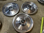 1975-1981 Lincoln Continental 15" Hub Wheel Cover Oem Ford Nice 3 Caps. Fixed Price $48.00.