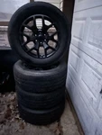 Chevy 20" Chrome Split Spoke Wheels Goodyear Tires For Silverado Tahoe Suburba. Fixed Price $850.00.