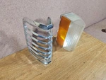 75-77 Ford Granada Mercury Monarch Oem Right Turn Signal Lens Bezel, Chrome. Fixed Price $125.00.