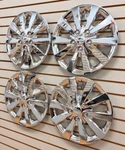 New 16" Chrome Hubcap Wheelcover Set That Fits 2013-2019 Nissan Sentra. Fixed Price $85.63.