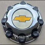 Yellow Chevy Silverado Avalanche Sierra 8 Lug 1500 2500 Chrome Wheel Hub Cap. Fixed Price $19.99.