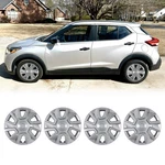 Set Of 4 Hubcaps Silver For 2018 2019-2026 Nissan Kicks 16" Wheel Cover Snap On. Fixed Price $65.99.