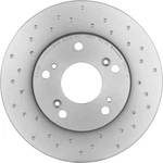 Disc Brake Rotor-premium Xtra Cross Drilled Uv Coated Brembo 09.5457.3X. Fixed Price $158.99.
