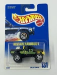 Hot Wheels Black Nissan Hardbody 4X4 Pickup Truck #131 A7. Fixed Price $9.45.