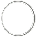 Wheel Vintiques 3005-15-1 15" Trim Ring 1.5" Smooth Ss. Fixed Price $53.21.