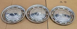 1963-1967 Mercedes 230SL W113 Pagoda & 107 14" Wheel Covers Set Of Chrome. Fixed Price $150.00.