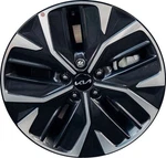 19" Kia EV6 Wheel Rim Factory Oem 10445 2022-2024 Machined Black. Fixed Price $695.00.