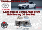 Toyota Genuine Levin Corolla AE86 Front Hub Bearing Oil Seal Set New. Fixed Price $483.83.