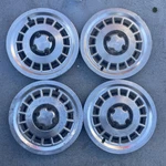 Set Of Vintage Ford Chevy 15" Hubcaps W/simulated Lug Nuts Metal. Fixed Price $49.99.