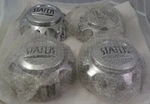 Status Wheels Chrome Custom Center Caps Set 4 # C8035-3CAP / S813. Fixed Price $150.00.