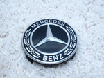 Mercedes-benz C, E, G, Sprinter Oem Wheel Black Center Cap A2224002100 #2C-12. Fixed Price $25.00.