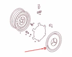 New Mercedes-benz 190 W201 Wheel Hub Cap A2014010224 Genuine. Fixed Price $98.96.